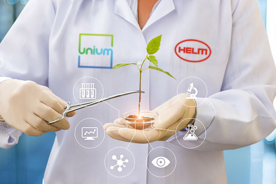 HELM AG partners with Unium Bioscience Ltd